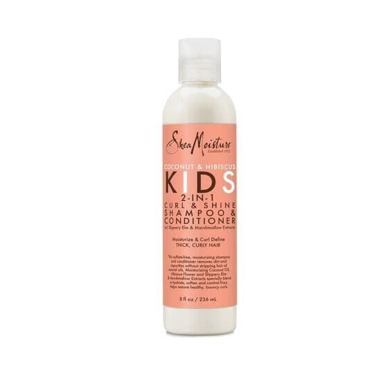 Shea Moisture Coconut & Hibiscus Kids 2-In-1 Curl & Shine Shampoo & Conditioner