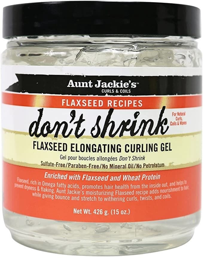 Flaxseed Recipes don't shrink Flaxseed Elongating Curling Gel