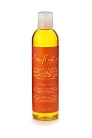 Shea Moisture Argan Oil & Raw Shea Bath, Body & Massage Oil w/ Frankincense & Myrrh