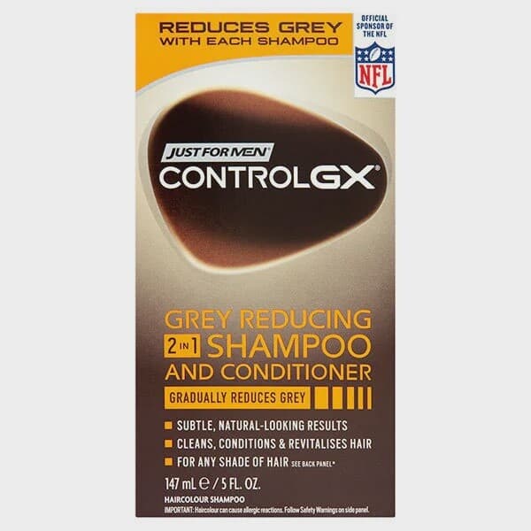 Just For Men Controlgx Grey Reducing 2 in 1 Shampoo and Conditoner