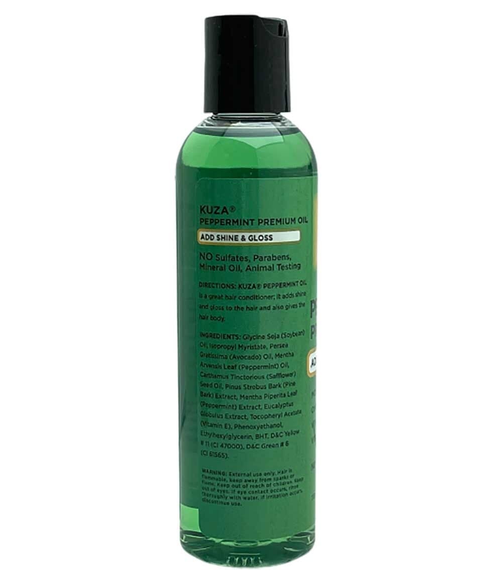 Kuza Peppermint Premium Oil Add Shine & Gloss