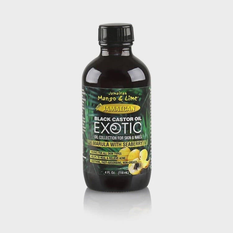 Jamaican Mango & Lime Pure Jamaican Black Castor Oil Exotic Marula With Seaberry