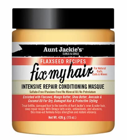 Flaxseed Recipes fix my hair Intensive Repair Conditioning Masque
