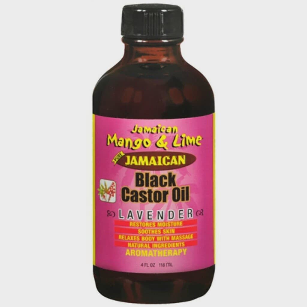 Jamaican Mango & Lime Pure Jamaican Black Castor Oil Lavender