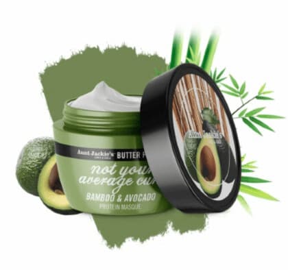 Butter Fusions Not Your Average Curl Bamboo & Avocado Protein Masque 227g