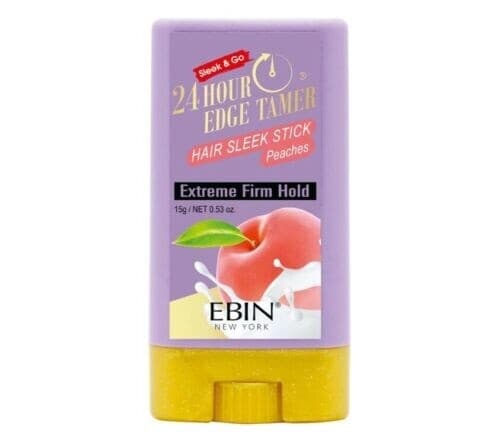 Ebin New York 24 Hour Edge Tamer Hair Sleek Stick - Peaches / 15g