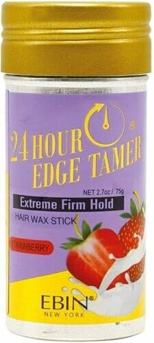 Ebin New York 24 Hour Edge Tamer Hair Sleek Stick - Strawberry / 75g