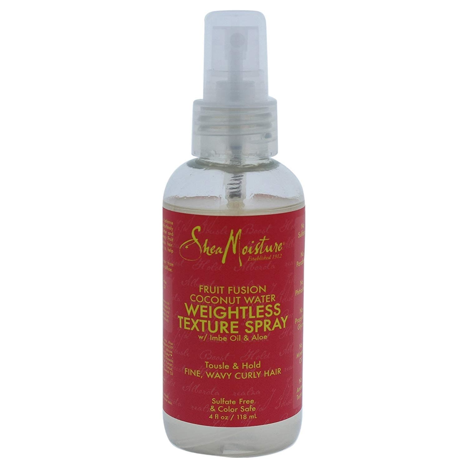 Shea Moisture Fruit Fusion Coconut Water Weightless Texture Spray