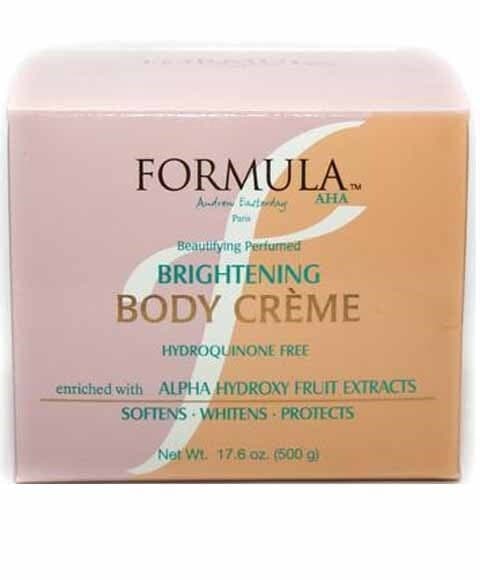 Formula AHA Beautifying Perfumed Brightening Body Crème