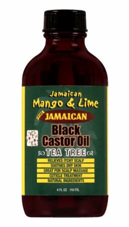 Jamaican Mango & Lime Pure Jamaican Black Castor Oil Tea Tree