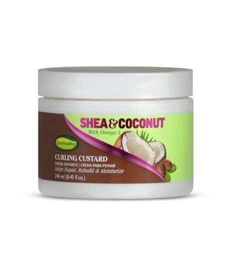 Gro Healthy Shea & Coconut Curling Custard