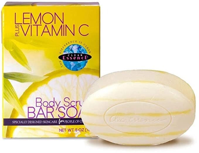 Clear essence Lemon Plus Vitamin C Body Scrub Bar Soap