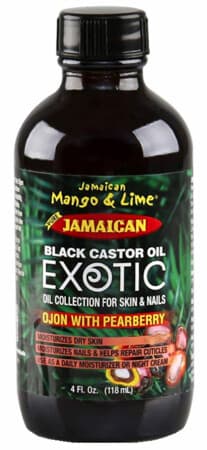 Jamaican Mango & Lime Pure Jamaican Black Castor Oil Exotic Ojon With Pearberry