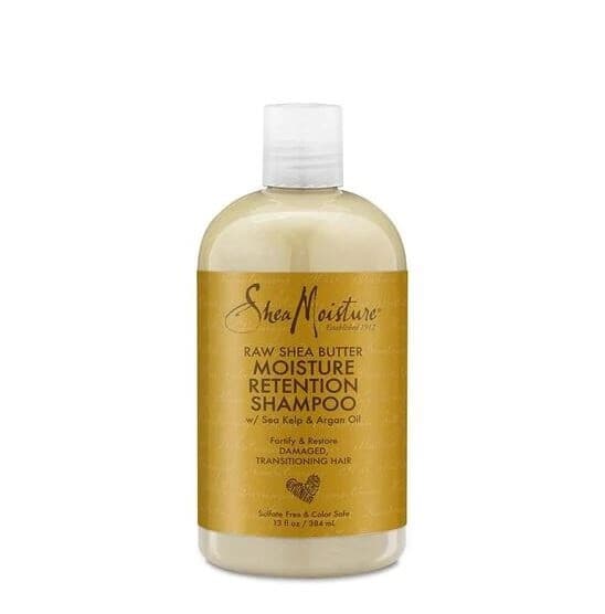 Shea Moisture Raw Shea Butter Moisture Retention Shampoo w/ Sea Kelp & Argan Oil