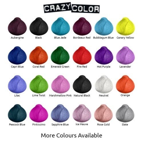 Crazy Color By Renbow Semi-Permanent Hair Color