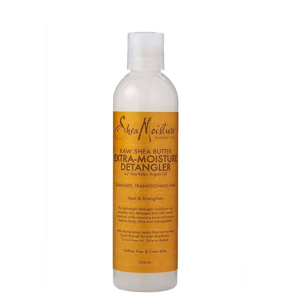 Shea Moisture Raw Shea Butter Extra Moisture Detangler w/ Sea Kelp, Argan Oil