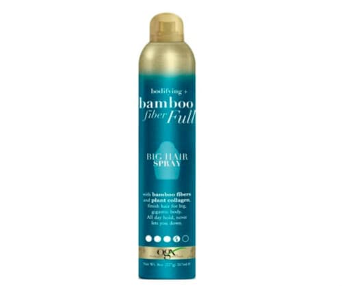 organix bamboo fiber hair spray 8OZ