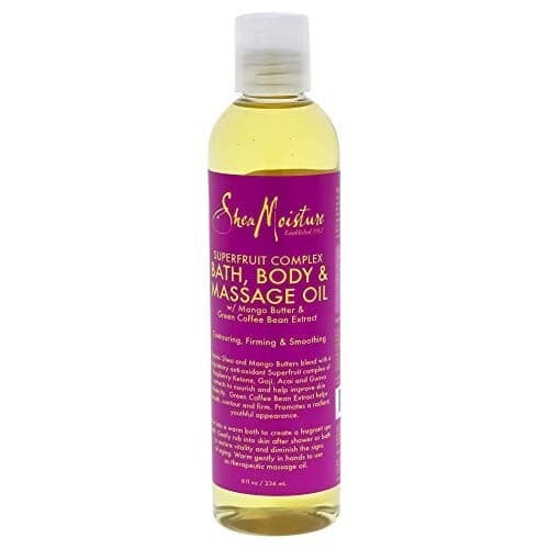 Shea Moisture Superfruit Complex Bath, Body & Massage Oil w/ Mango Butter & Green Coffee Bean Extract