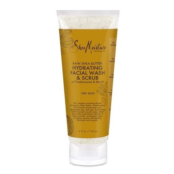Shea Moisture Raw Shea Butter Facial & Wash & Scrub
