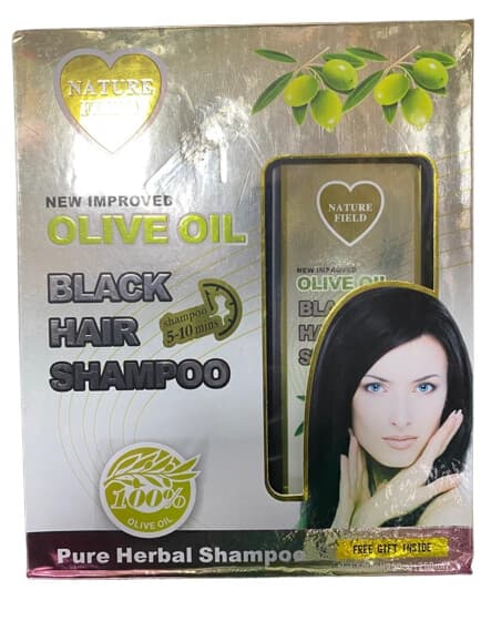 Black Olive Oil A Wash Black Shampoo