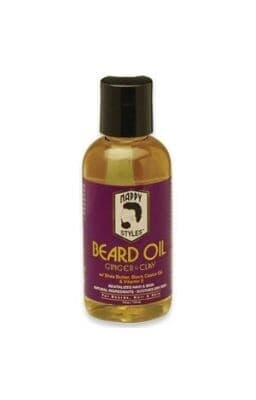 Nappy Styles Beard Oil with Ginger & Clay
