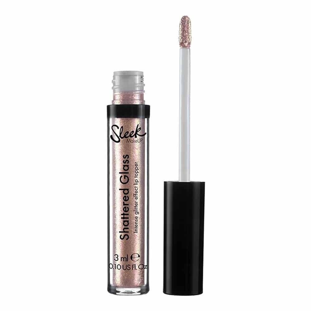 Sleek Makeup Shattered Glass Intense Glitter effect lip topper