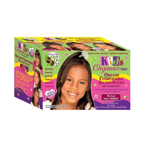 Originals by Africa's Best Natural Conditioning Relaxer System No-Lye Kids Regular Value pack 2 Complete Kits