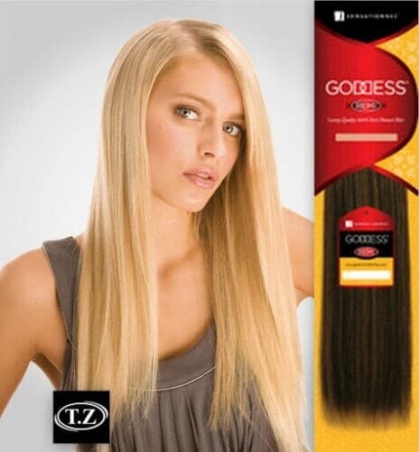 GODDESS 100% REMI HUMAN HAIR SILKY WVG 18"