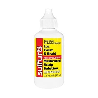 Sulfur 8 Loc Twist & Braid Anti Dandruff Medicated Scalp Solution