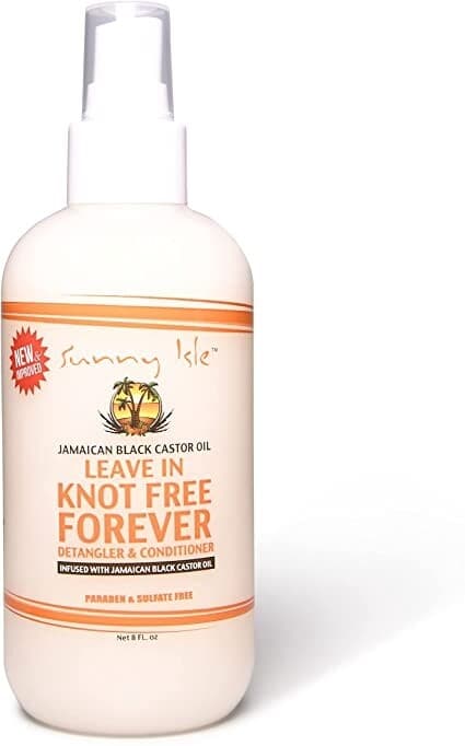 Sunny Isle Jamaican Black Castor Oil Levae-In Knot Free Forever Detangler & Conditioner