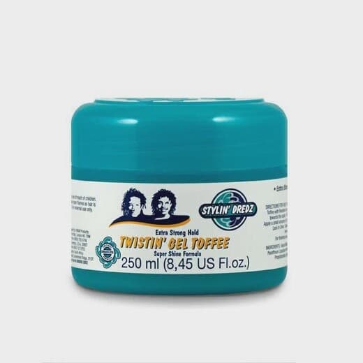 Stylin' Dredz Extra Strong Hold Twistin' Gel Toffee