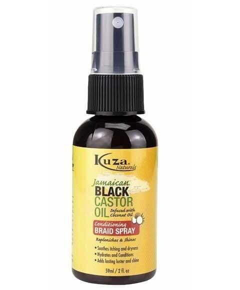 Kuza Jamaican Black Castor oil Braid Spray 59ml