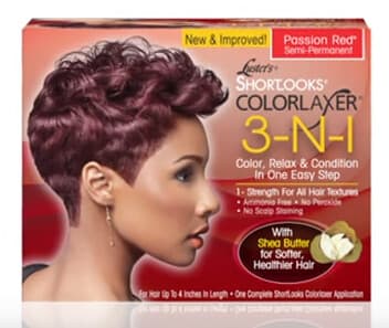 Luster's Pink Shortlooks Colorlaxer 3 - N - 1 - Passion Red Semi-permanent