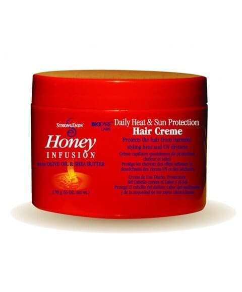 StrongEnds Honey Infusion with Olive Oil & Shea Butter Daily Heat & Sun Protection