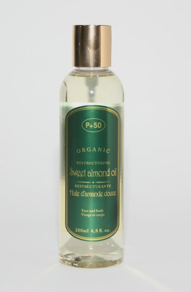 P+50 Organic Restructuring Sweet Almomd Oil 200ml