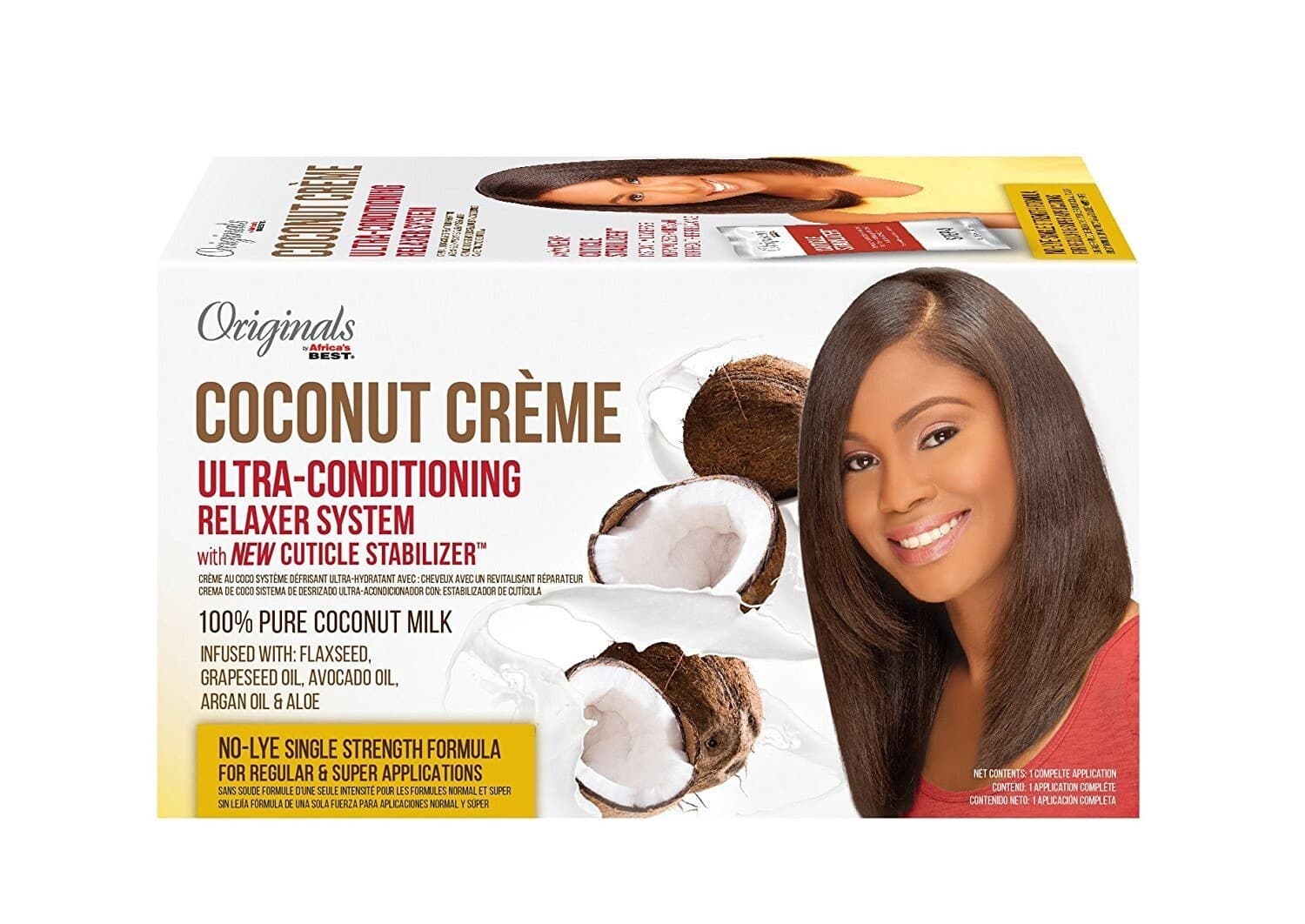 Originals by Africa's Best Coconut Crème Ultra-Conditioning Relaxer System