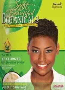 Soft & Beautiful Botanical No-lye No-mix Texturizer for Sensitive Scalps - Regular