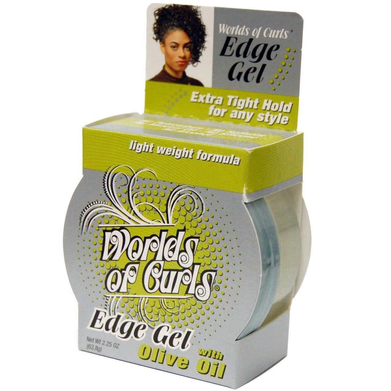 World of Curls Edge Gel With Olive Oil