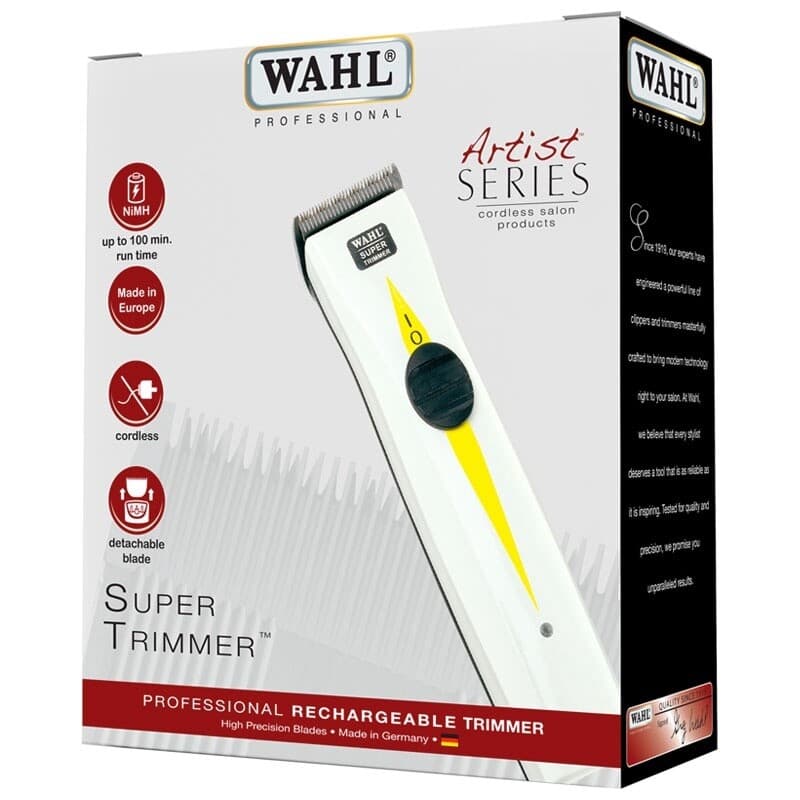 WAHL Artist Series. Super Trimmer. Rechargable Trimmer