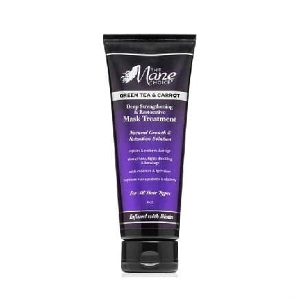 The Mane Choice Green Tea & Carrot Deep Strengthening & Restorative Mask Treatment
