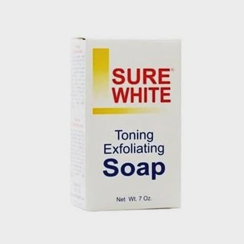 Sure White Toning Exfoliating Soap