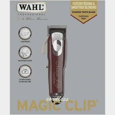 WAHL 5 Star Series Staggered Tooth Blade Cordless Magic Clip