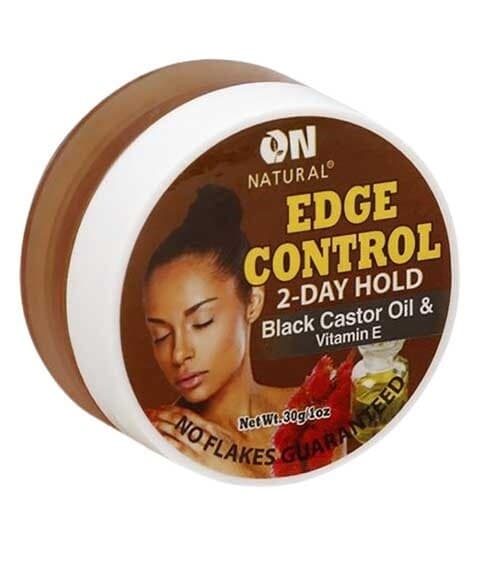 ON NATURAL EDGE CONTROL BLACK CASTOR OIL& VITAMINE