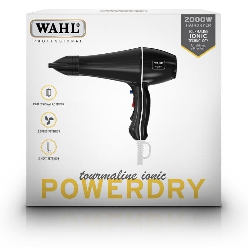 WAHL power dry hairdryer 2000W professional AC motor