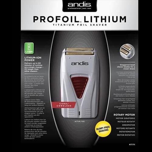 Profoil Lithium Plus Titanium Foil Shaver. Cord/Cordless