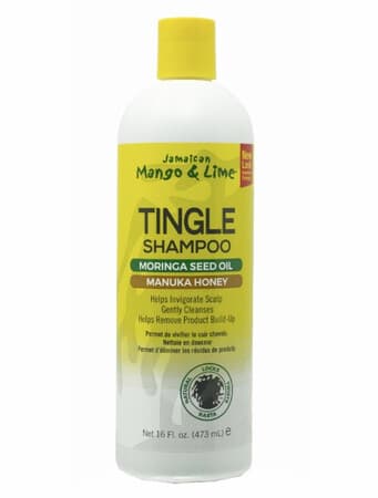 JAMAICAN MANGO & LIME MORINGA SEED OIL TINGLE SHAMPOO