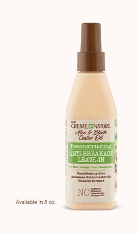 Creme Of Nature Aleo & Black Castor Oil Reconstructing Anti-Breakage Leave-in