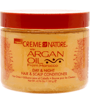 Creme Of Nature With Argan Oil From Morocco Day & Night Hair & Scalp Conditioner 135g