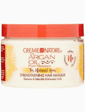 Creme Of Nature With Argan Oil From Morocco Strengthening Milk Masque Curl Repairing Deep Treatment