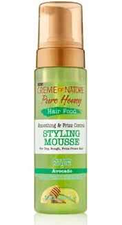 CREME OF NATURE PURE HONEY HAIR FOOD STYLING MOUSSE